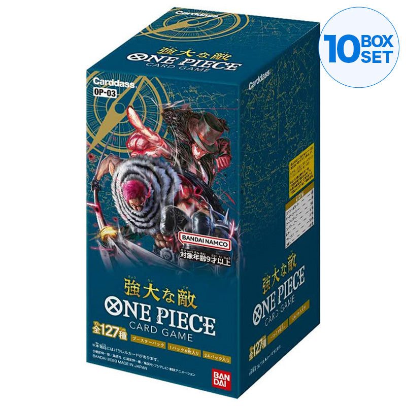 BANDAI ONE PIECE Card Game Mighty Enemies OP-03 Booster BOX TCG JAPAN OFFICIAL
