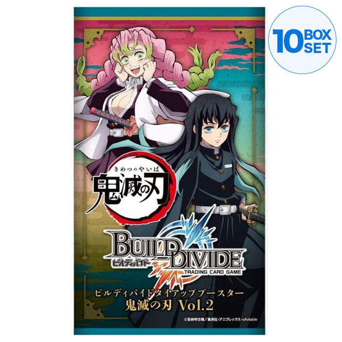 Build Divide Demon Slayer Kimetsu no Yaiba Vol.2 Tie-up Booster Pack Box TCG