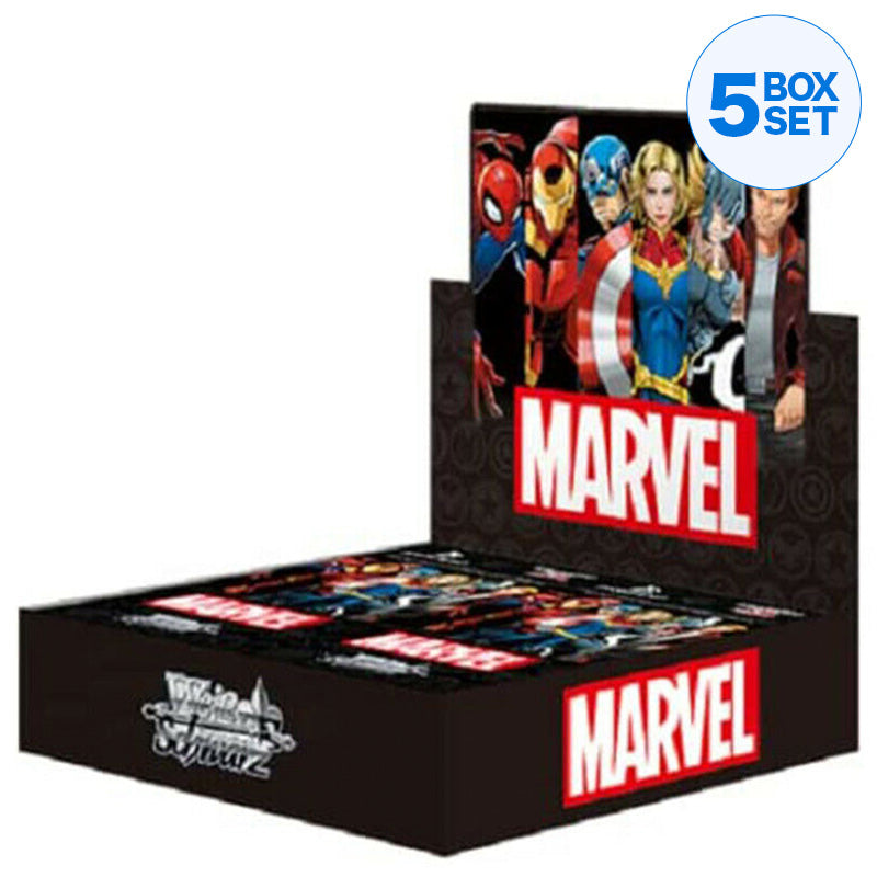 Bushiroad Weiss Schwarz Booster Pack Marvel Card Collection BOX