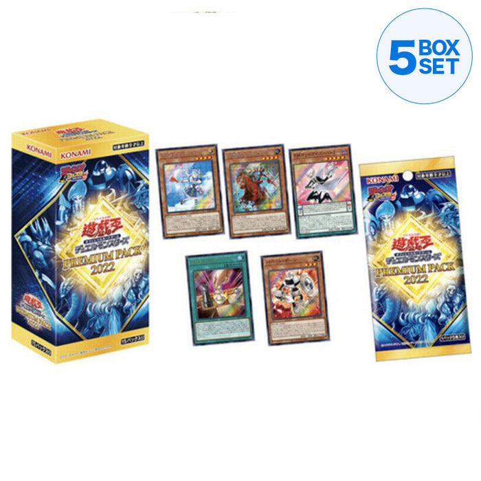 Konami Yu-Gi-Oh! Official Card Game Duel Monsters PREMIUM PACK 2022 BOX JAPAN
