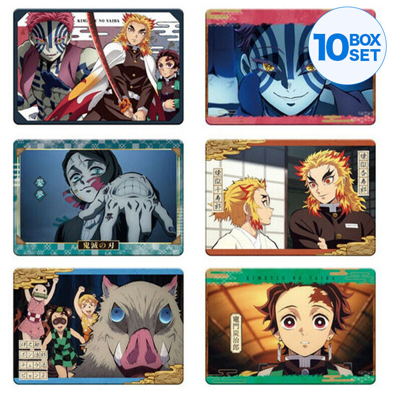 BANDAI Demon Slayer Metal Card collection Complete Vending Machine Ver. ZA-260