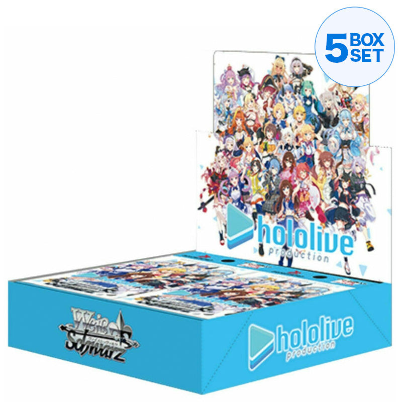 weiss schwarz hololive production booster box Weiss Schwarz Booster Pack Hololive Production Box