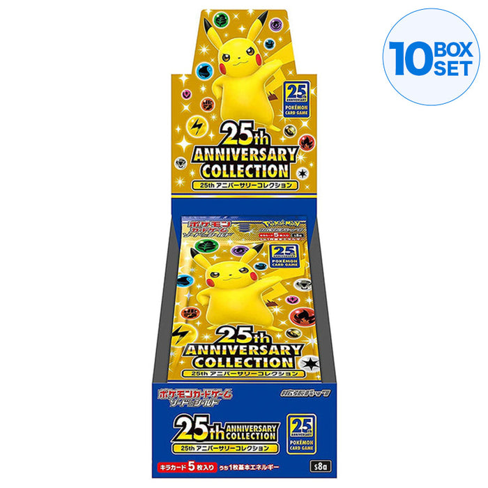 Pokémon Game Game Sword & Shield S8A 25th Anniversary Collection Booster Boîte