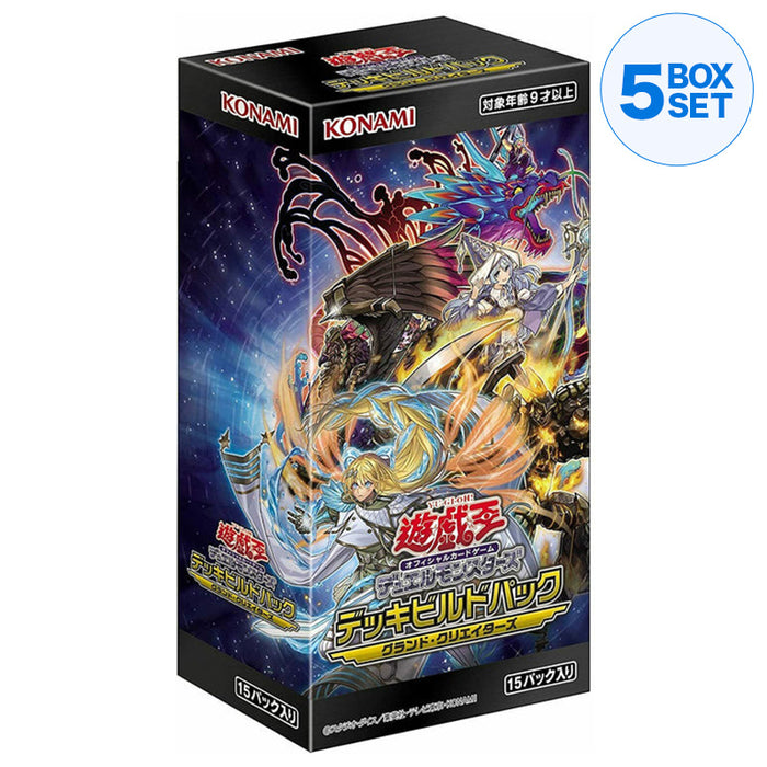 Konami Yu-Gi-Oh OCG Duel Monsters Deck Build Pack Grand Creators BOX CG1758