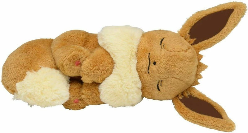 Pokemon Center Original Peluche poupée Eevee Sleeping ver. 2 JAPON IMPORTATION OFFICIELLE
