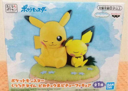 Bancpresto Pokemon picacheu et Picchu relaxation timeplot Official Imported by Japan