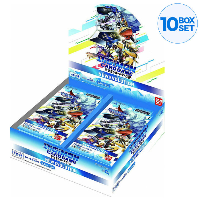 BANDAI Digimon Card Game Booster New Evolution Sealed Box BT-01 JAPAN OFFICIAL