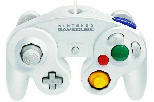 Gebruikte Nintendo Classic Gamecube -controller White Japan Officiële import