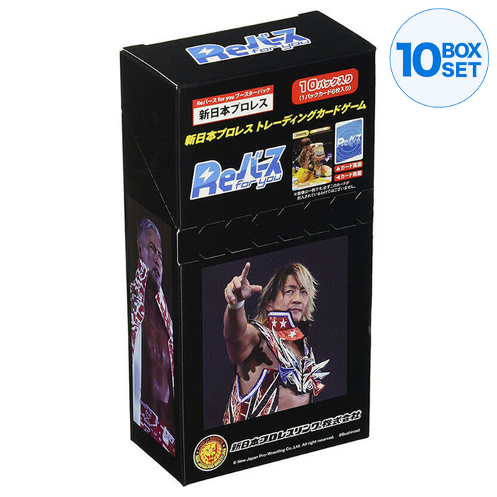 Wedergeboorte voor u Booster Pack Box New Japan Pro Wrestling Packs Trading Card TCG