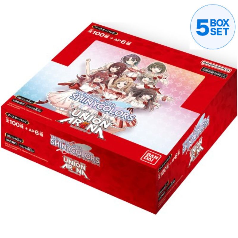 Bandai Union Arena Booster Pack The Idolmaster Shiny Colors Box Japan