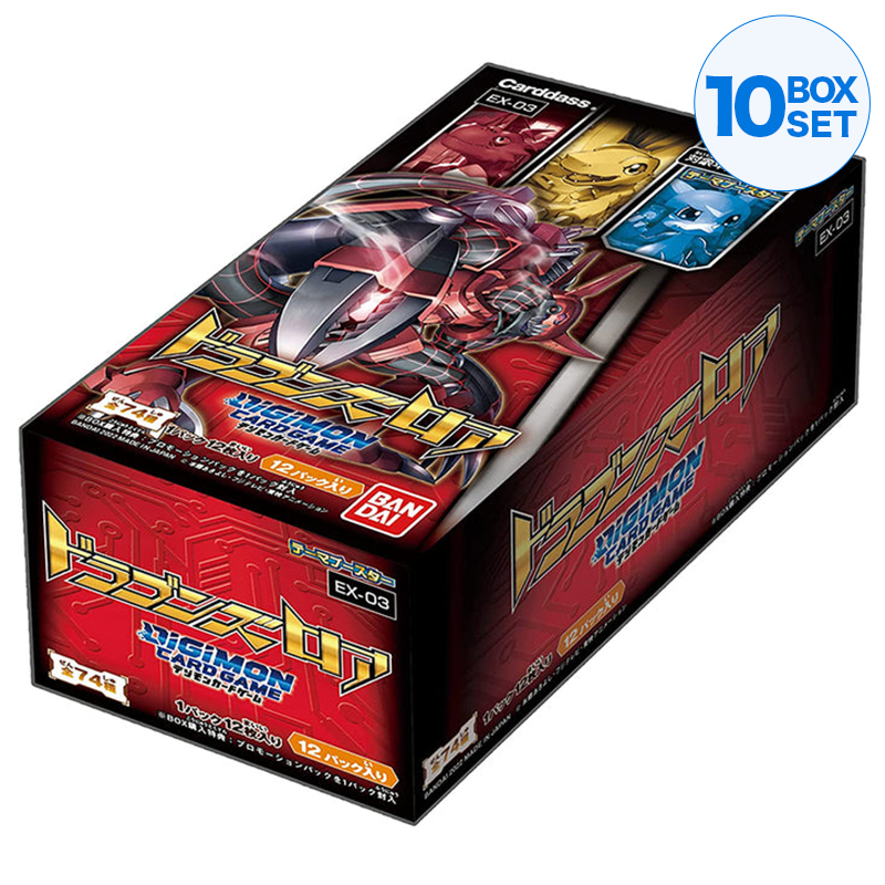BANDAI Digimon Card Game Dragon's Roar Booster BOX EX-03 JAPAN ZA-264
