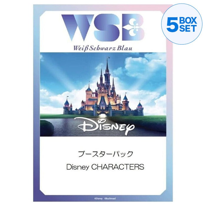 Weiss Schwarz Blau Disney CHARACTERS BOX Booster Pack TCG JAPAN OFFICIAL