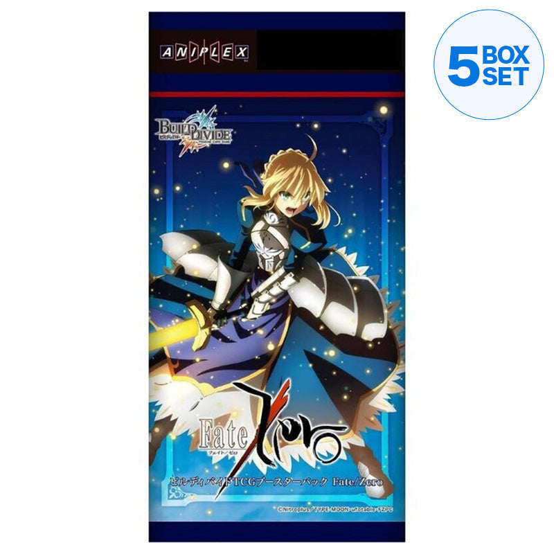 Build Divide Fate/Zero Booster Pack Box TCG Japón Oficial