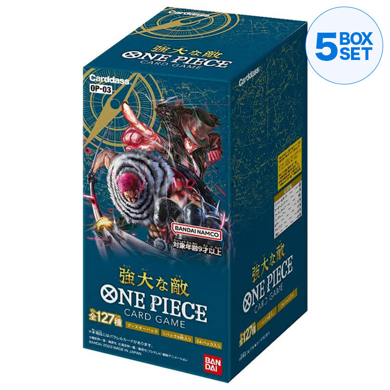 One Piece OP-03 Mighty Enemies Japanese Booster Box One Piece OP-03 Mighty Enemies Japanese Booster Box