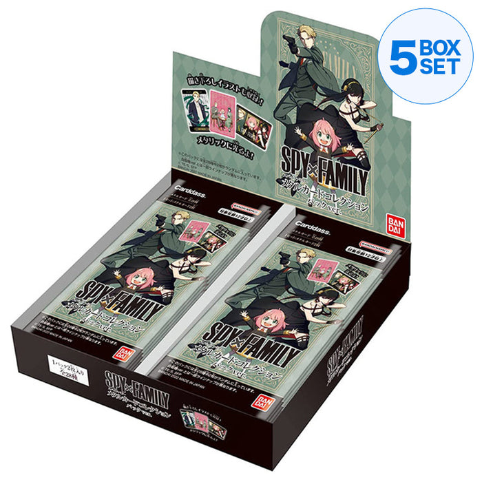 BANDAI SPY×FAMILY Metal Card Collection Pack Ver. BOX JAPAN ZA-324