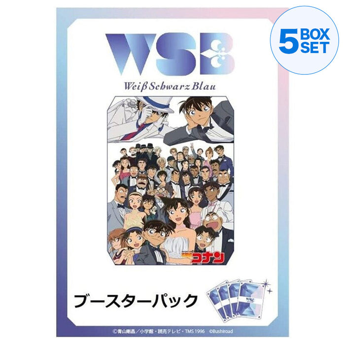 Bushiroad Weiss Schwarz Blau Booster Pack Detective Conan Box Officiel Japon