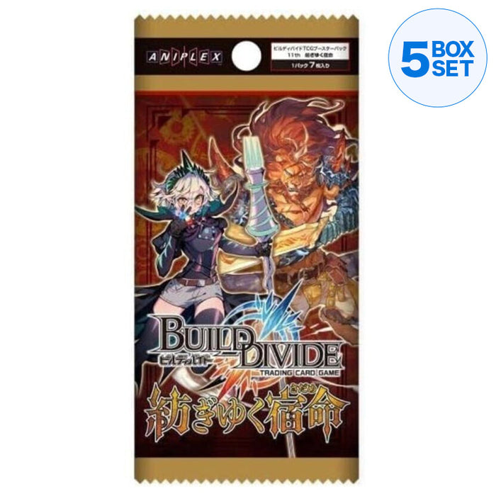 Aniplex Build Divide Spinning Fate Booster Pack Box Vol. 11 TCG OFFICIER JAPON