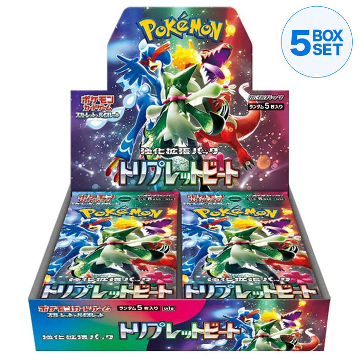 Pokemon Card Game Sword & Shield Booster Box Triplet Beat SV1a Japanes ToysOneJapan Pokemon Card Game Sword & Shield Booster Box Triplet Beat SV1a Japanes ToysOneJapan