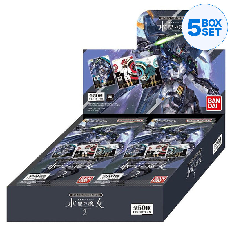 BANDAI Carddass Mobile Suit Gundam The Witch From Mercury 2 TCG