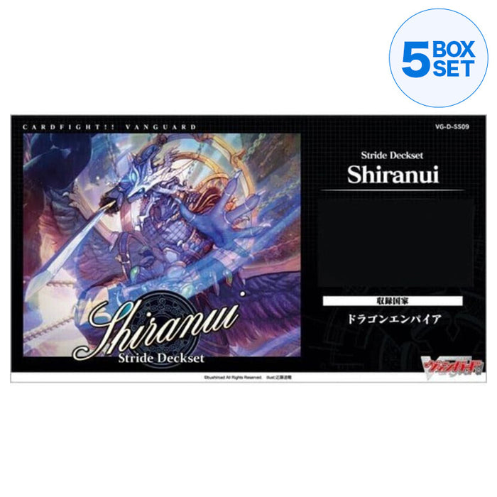Cardfight!! Vanguard Special Series Vol. 9 Stride Deckset Shiranui Pack Box TCG