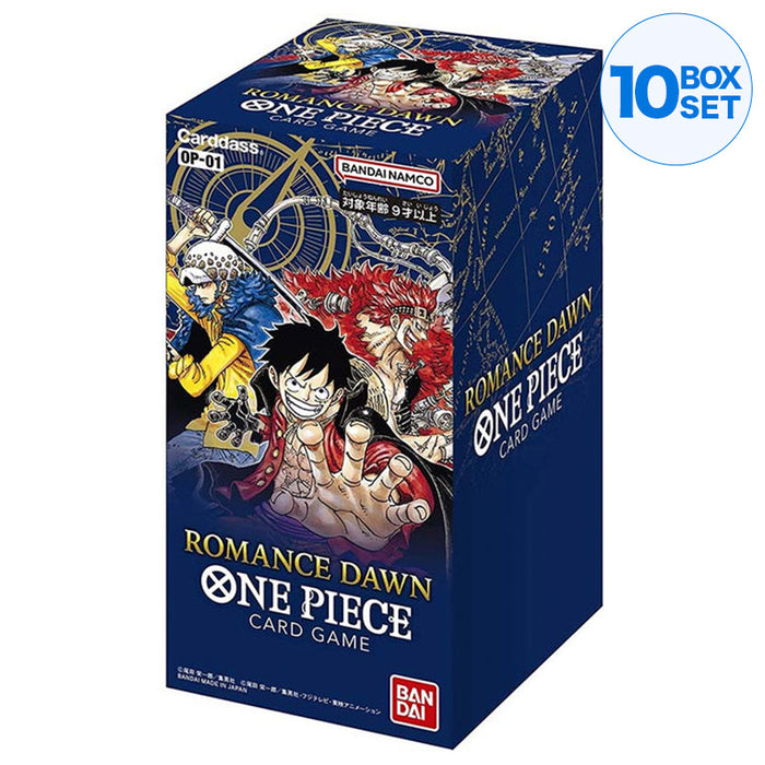 BANDAI One Piece Card Game Romance Dawn OP-01 Booster BOX JAPAN OFFICIAL