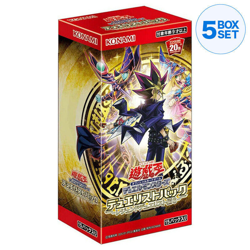 Yu-Gi-Oh! OCG Duel Monsters Duelist Pack Legend Duelist 6 BOX JAPAN OFFICIAL