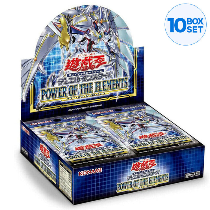 Yu-Gi-Oh! OCG Duel Monsters Power of the Elements Box Oficial de Japón ZA-73