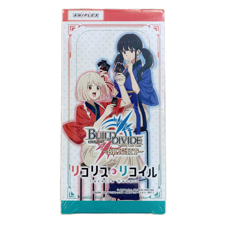 Build Divide BRIGHT Booster Pack Lycoris Recoil 16Pack BOX JAPAN ZA-449