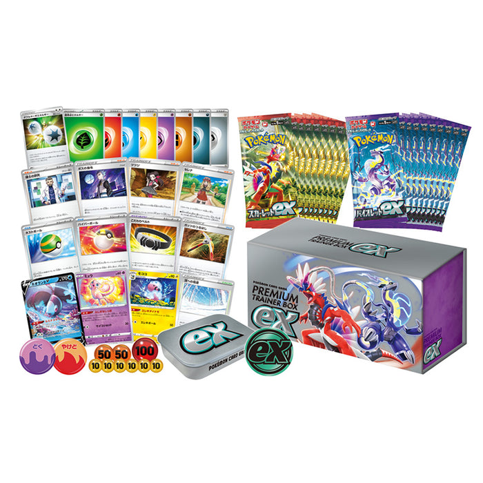 Pokemon Card Game TCG Scarlet & Violet Premium Trainer BOX ex JAPAN OF