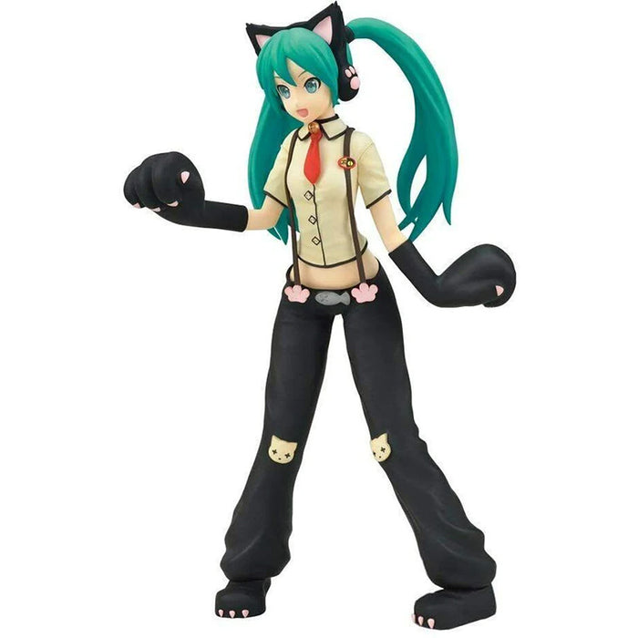 SEGA Hatsune Miku Figure Cat Ver. Project DIVA Arcade Future Tone Nyanko JAPAN