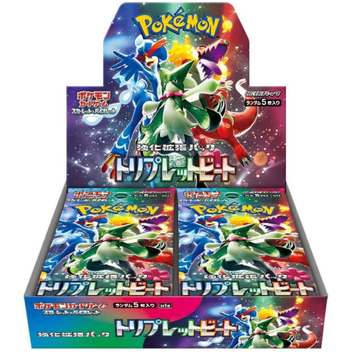 Pokemon Card Game Sword & Shield Booster Box Triplet Beat SV1a Japanes ToysOneJapan Pokemon Card Game Sword & Shield Booster Box Triplet Beat SV1a Japanes ToysOneJapan