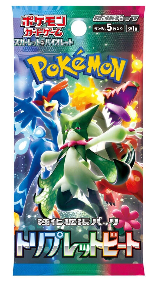 Pokemon Card Game Sword & Shield Booster Box Triplet Beat SV1a Japanes ToysOneJapan Pokemon Card Game Sword & Shield Booster Box Triplet Beat SV1a Japanes ToysOneJapan