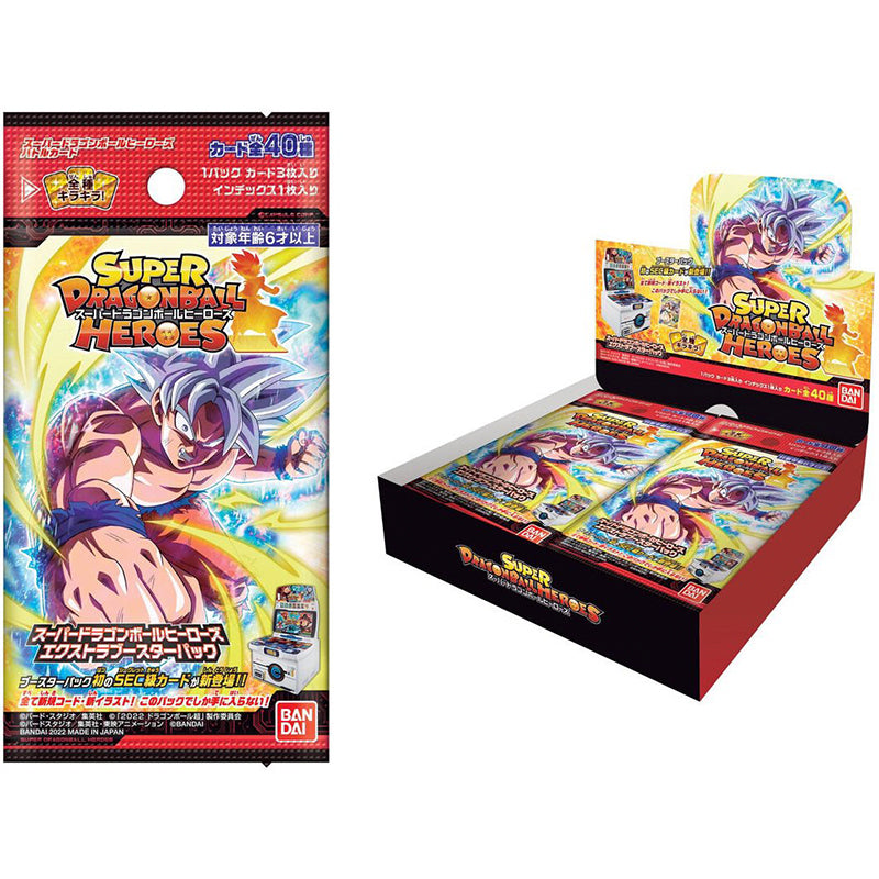 BANDAI Super Dragon Ball Heroes Extra Booster Pack BOX Card Game