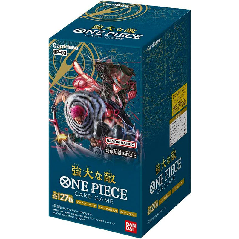 One Piece OP-03 Mighty Enemies Japanese Booster Box One Piece OP-03 Mighty Enemies Japanese Booster Box