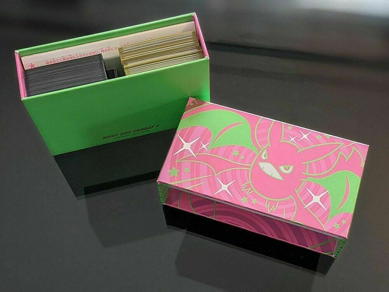 Pokemon Card Game Sword & Shield SHINY BOX Crobat V JAPAN OFFICIAL IMPORT