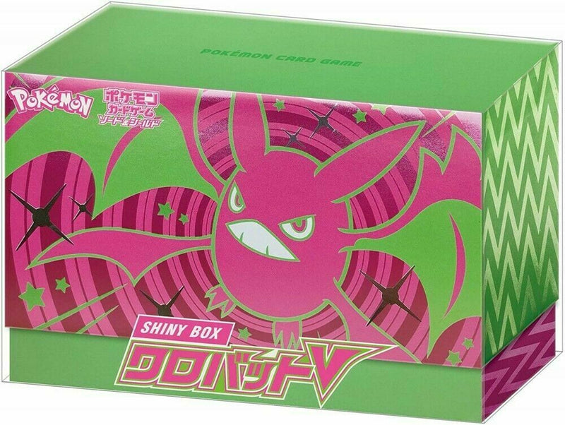 Pokemon Card Game Sword & Shield SHINY BOX Crobat V JAPAN OFFICIAL IMPORT
