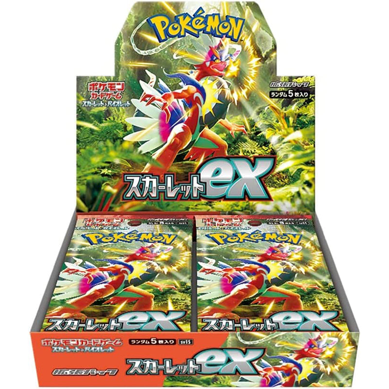 Pokemon Card Game Scarlet & Violet Booster Pack Scarlet ex BOX SV1S JAPAN