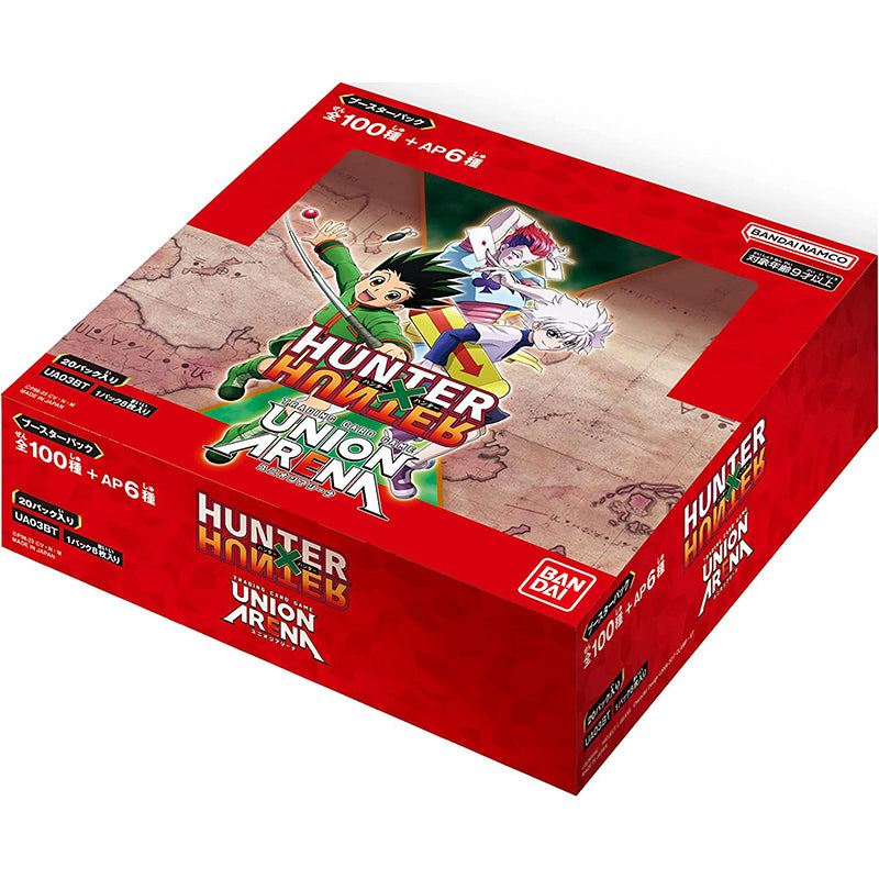BANDAI Union Arena Booster Pack HUNTER×HUNTER BOX JAPAN OFFICIAL