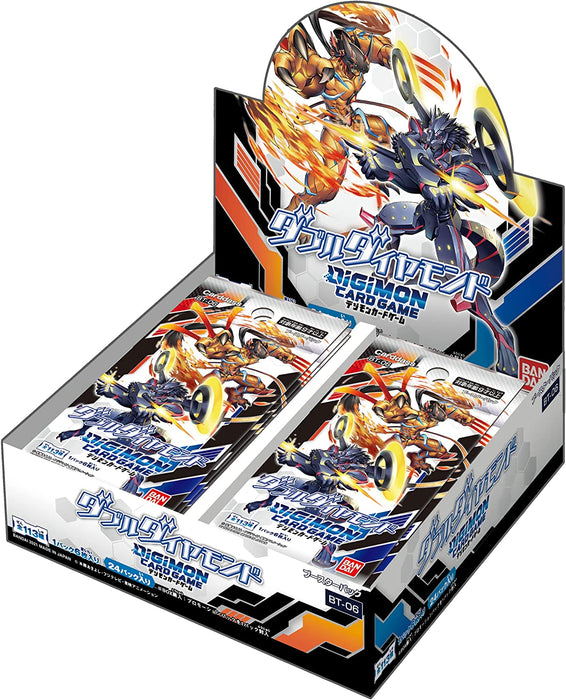 BANDAI Digimon Card Game Double Diamond Booster Pack Box CCG Pack BT-06 JAPAN