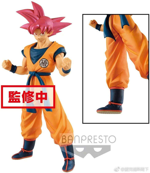 Banpresto Dragon Ball Super God Goku Chokoku Buyudend Film Figuur Japan Official