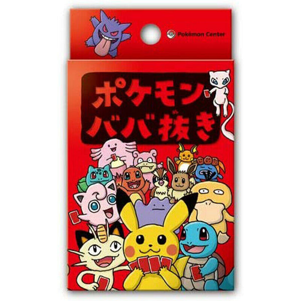 Pokemon old maid card deck playing card Japanese Pokemon Center Limite —  ToysOneJapan