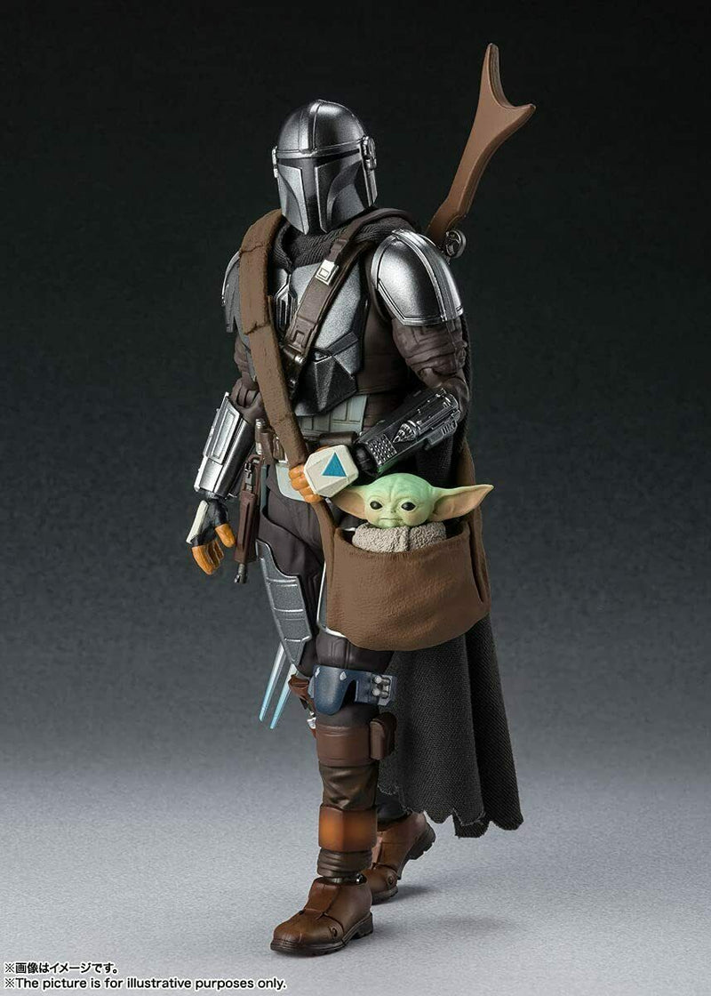Bandai S.H.Figuarts Star Wars The Mandalorian Din Djarin Action Figure Giappone