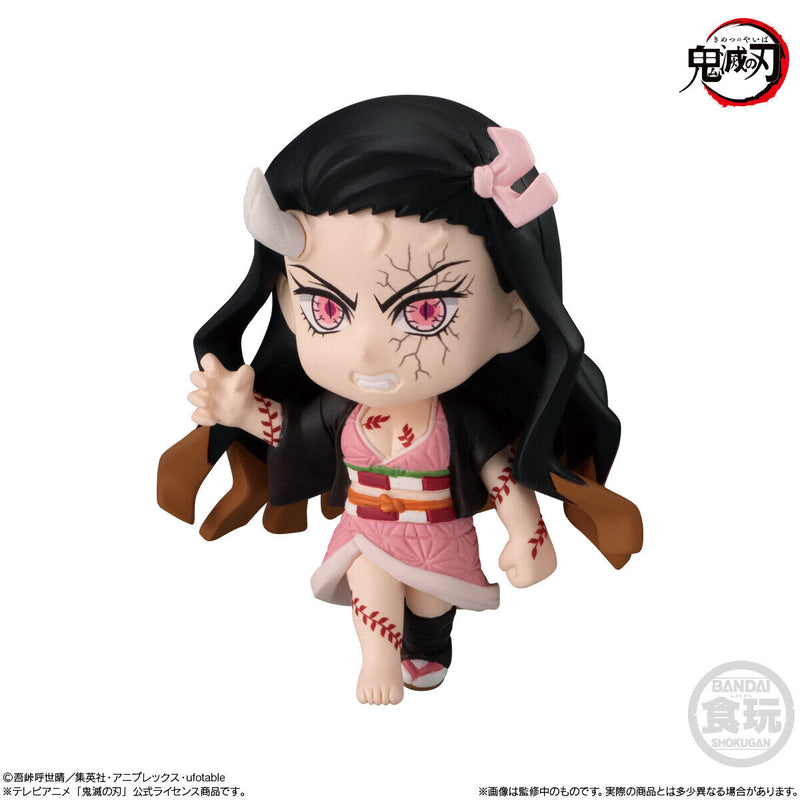 Bandai Demon Slayer Adverge Motion 5 Tutti i 5 tipi Set Mini Figura Giappone ZA-231