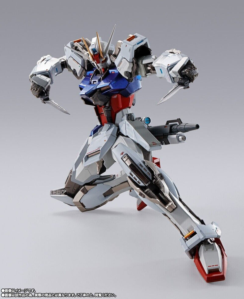 Bandai Metal Build Strike Gundam Helipolis Rollout ver. Figura de acción Japón