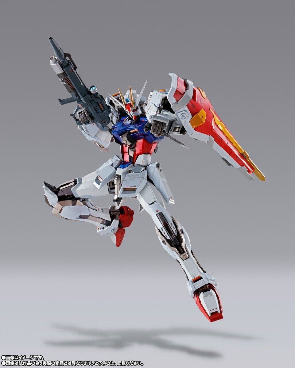 BANDAI METAL BUILD STRIKE GUNDAM HELIPOLIS ROLLOUT Ver. Action