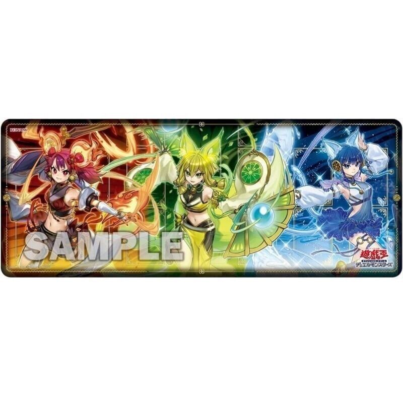 Konami Yu Gi Oh OCG 25th Playmat Duel Field Mikanko JAPAN OFFICIAL Konami Yu Gi Oh OCG 25th Playmat Duel Field Mikanko JAPAN OFFICIAL