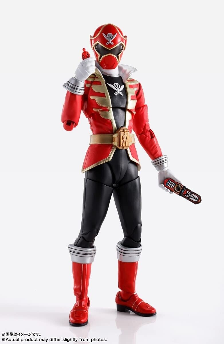 Bandai S.H.Figuarts Shinkocchou Seihou Gokai Red Action Figure Japon Officiel