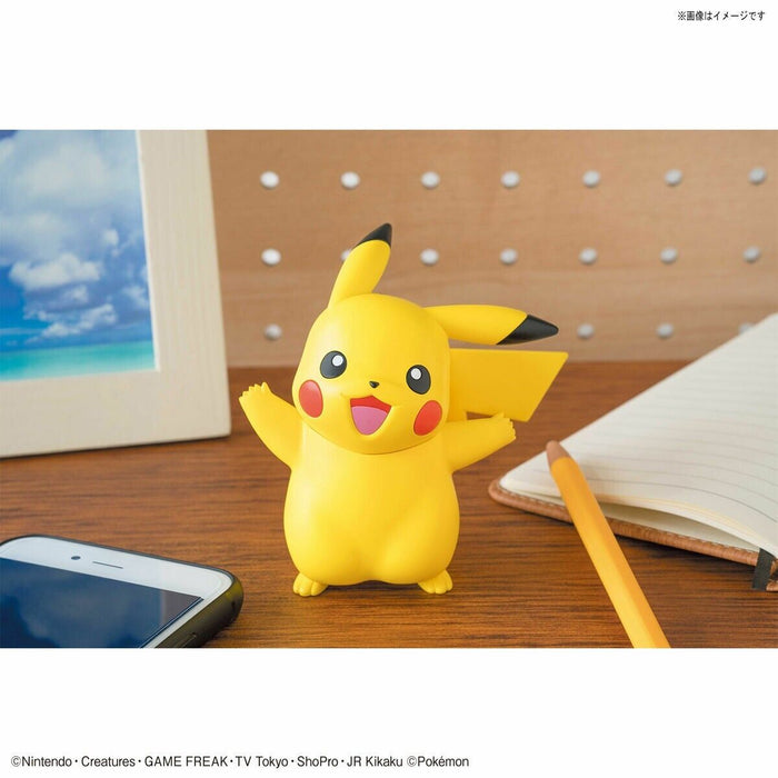 Pokemon PLAMO Collection Quick!! 01 Pikachu Plastic Model Kit JAPAN ZA-322
