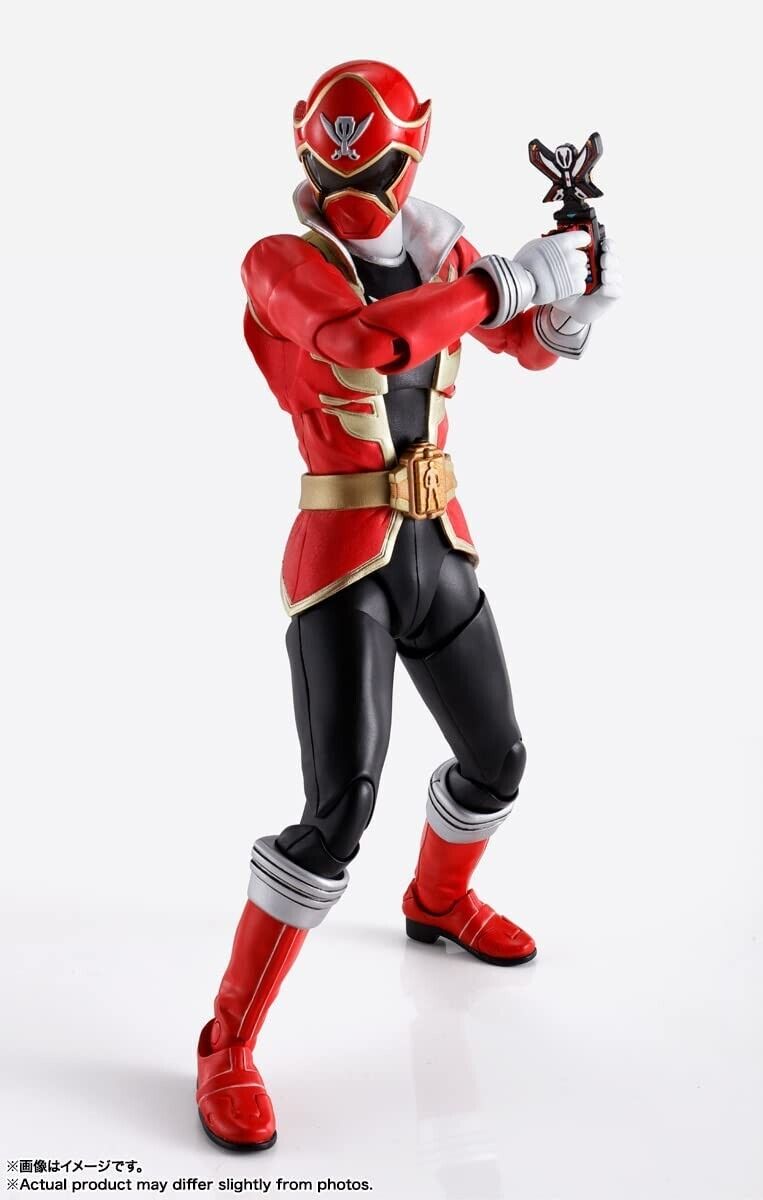 Bandai S.H.Figuarts Shinkocchou Seihou Gokai Red Action Figure Japon Officiel
