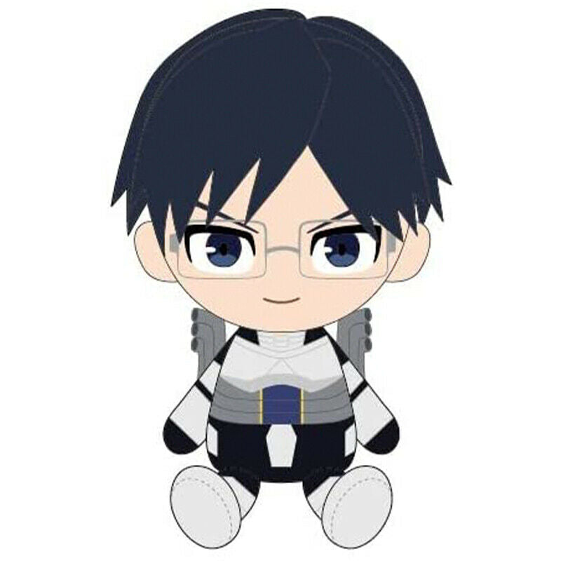 BANDAI My Hero Academia Chibi Plush Doll Tenya Iida JAPAN ZA-177